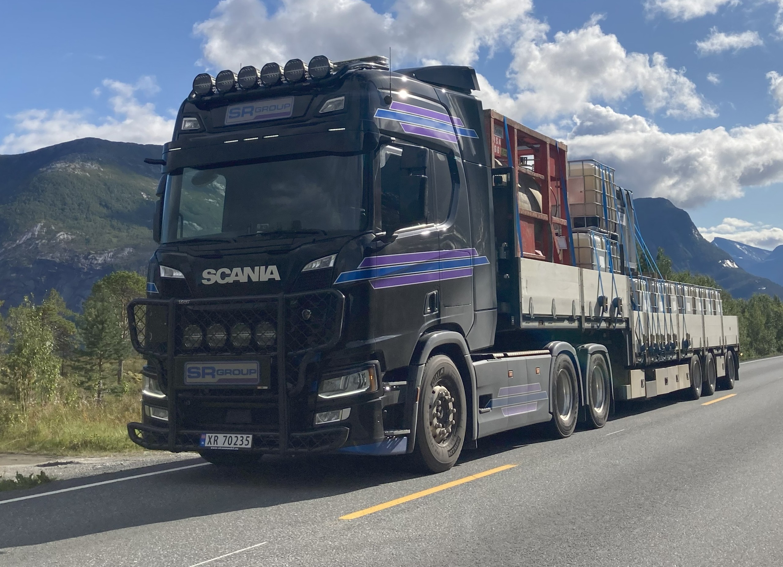 Vogntog på fjellvei